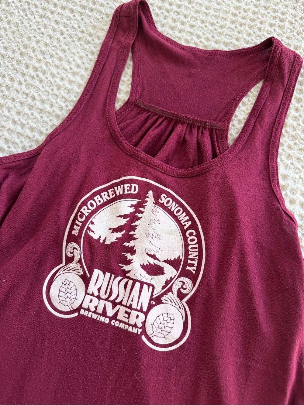 Authentic Russian River Brewing Company Tank